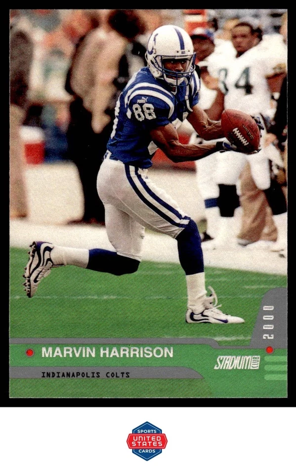 2000 Stadium Club #114 Marvin Harrison - Image 1 of 2