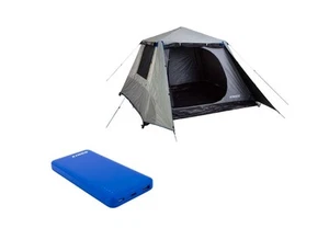 Kings 4-6 Person Tent Waterproof polyester quick set up+ 10000 MAH Power Bank - Picture 1 of 12