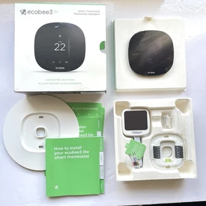 ecobee3 lite Smart Thermostat - Black (EB-STATE3LT-02) - Bild 1 von 8