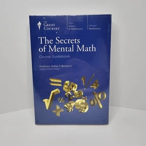 🔥The Great Courses The Secrets of Mental Math - DVD & Guidebook - Picture 1 of 2