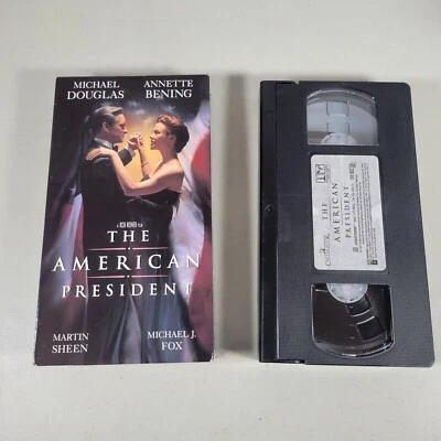 The American President VHS Movie Michael Douglas Annette Bening Martin Sheen - Image 1 of 4