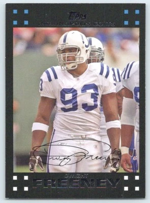 2007 TOPPS DWIGHT FREENEY INDIANAPOLIS COLTS #257 - Image 1 of 2