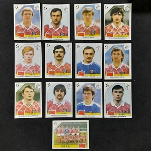 Rare Lot 17 Sticker UdSSR Team Soccer World Cup Italia 90 ARGENTINIEN ED. Panini - Bild 1 von 4