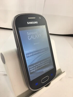 Samsung Galaxy Fame Black 4GB Unlocked Network Smartphone 512MB RAM 5 MP camera  - Image 1 of 4