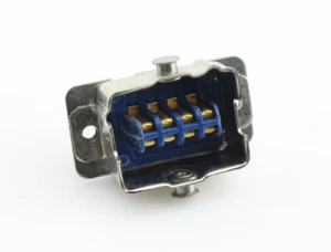 Nuevo Cantidad 1 NOS AMPHENOL 26-4401-8 Macho Pin Conector 8 Pin Barrera Polarización - Imagen 1 de 11