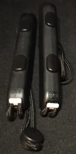 Lote de 2 correas/muñeca originales oficiales para Nintendo Switch Joy-Con negras de agarre/muñeca - Imagen 1 de 2