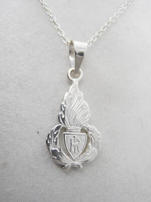 COZZI GIOIELLI Polizia Penitenziaria : Ciondolo e Catenina in Argento 925 - Pendente con Fregio