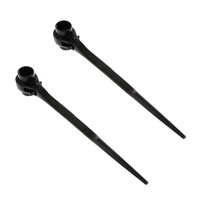 Clé à douille à cliquet Podger pour échafaudage hexagone 22-24mm BLK