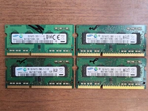 (LOT OF 4) ORIGINAL SAMSUNG 2GB 1Rx8 PC3-12800S DDR3 MEMORY RAM M471B5773EB0-CK0 - Picture 1 of 2