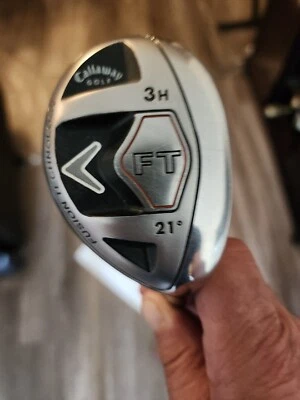 Callaway Fusion Technology FT 3 21 Hybrid Utility Golf Club RH Fujikura Stiff - Image 1 of 4
