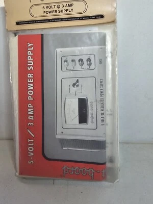 Placa de proyecto Archer Radio Shack de colección años 70 5 voltios @ 3 amperios fuente de alimentación 277-119 Foto 1 de 4