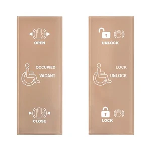 Restroom Switch for Automatic Door Opener,Hardwired Touchless Sensor Opener - Picture 1 of 7