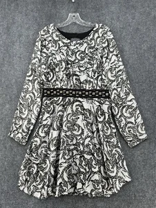 BCBGeneration Womens 10 Special Occasion Boho Babydoll Dress White NWT - Picture 1 of 15