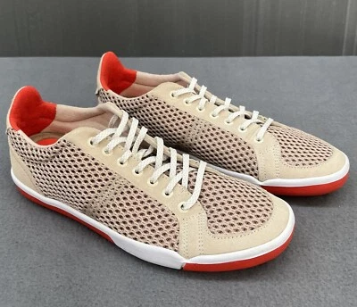 Zapato Unisex Plae Prospect Blush Mujer 8 Hombres 6.5 Beige Naranja Malla Gamuza Tenis - Imagen 1 de 4