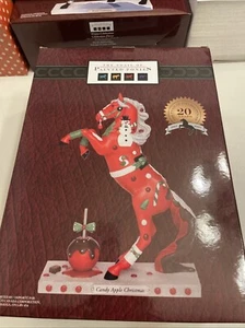 Trail of Painted Ponies CANDY APPLE CHRISTMAS Figurine New in Box 2023 - Picture 1 of 3