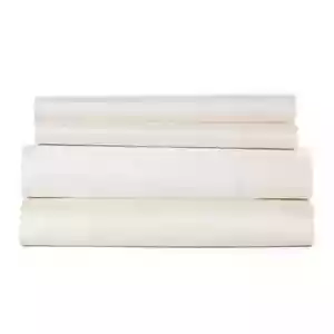 Frette One Bourdon California King Size 4 Piece Sheet Set Bedding White Bedware - Picture 1 of 1