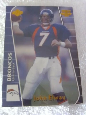 John Elway 1999 Collector’s Edge Triumph Card # T115, Denver Broncos NFL HOF’er - Image 1 of 4