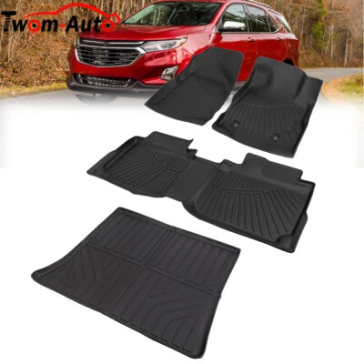 Alfombrillas forro de carga para todo tipo de clima para Chevrolet Equinox/GMC Terrain 2012-2017 Foto 1 de 4