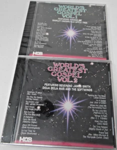 World's Greatest Gospel Vol 1 & 2 Shirley Ceasar Rev Smith CD New - Picture 1 of 2