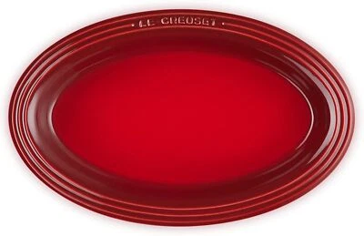Le Creuset Oval plate 25cm  Stoneware from Japan New - Image 1 of 4