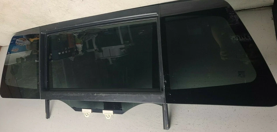 ** 05-12 Nissan Titan 3 Piezas Corredera Eléctrica Trasera Cristal Ventana Calefacción V17 Foto 1 de 4