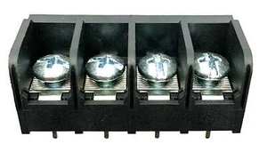 Augat RDI 6 PCV-04, 4 Kontakte Klemmenblock Serie 8 ~ 300 V 25A - Bild 1 von 1