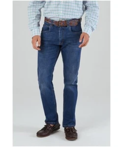 James Jeans Sz 33 Denim Blue Bootcut Jeans NWT - Picture 1 of 1