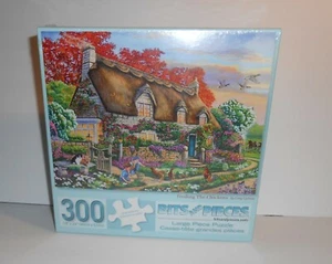 SUNSOUT Jigsaw Puzzle 300-piece FEEDING THE CHICKENS - Picture 1 of 5
