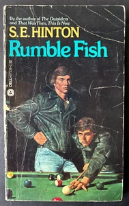 Rumble Fish S.E. Hinton Vintage 1976 7th Laurel Leaf/Dell - Picture 1 of 4