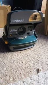 Polaroid One Step Express 600 Camera Green 2004. - Picture 1 of 4