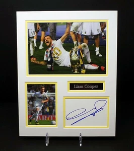 Liam COOPER Leeds United Captain Signed Mounted Photo Display 1 + Dealer COA - Picture 1 of 1