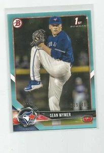 Bowman Draft 2018 SEAN WYMER blu cielo 219/499 - Foto 1 di 1