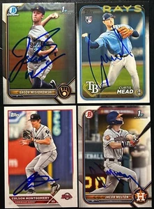 MLB MAJOR LEAGUE BASEBALL AUTO AUTOGRAPH AUTOGRAPHED SIGNED U PICK PLAYER CARD - Picture 1 of 255