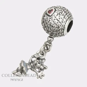 Auténtico Pandora Plata Esterlina Flotante Minnie Mouse Circonita cúbica Cuentas Cuelgantes 797171cz - Imagen 1 de 1