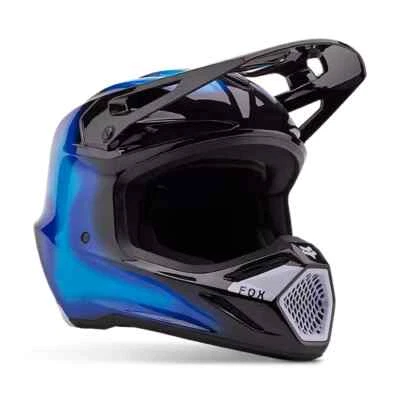 FOX V3 Volatile Helmet Black/Blue 2X-LARGE 32009-013-2X - Изображение 1 из 4