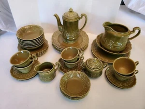 Vintage "regency" ironstone dinnerware pcs. Canonsburg pottery usa - Picture 1 of 12