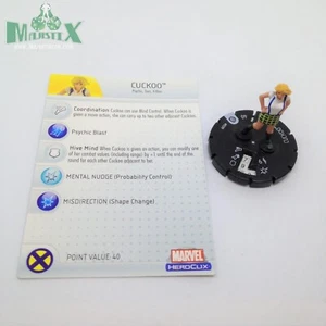 Heroclix Mutations and Monsters set Cuckoo #009 Common figure w/card! - Picture 1 of 1