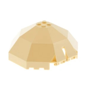 1x Lego Cockpit 10x10x4 Beige Octagon Dome Canopy Roof 7415 5988 2598 - Picture 1 of 1