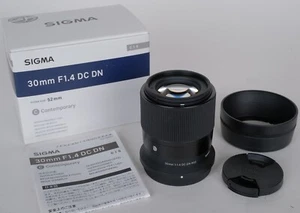 Mint Boxed Sigma Nikon Z mount DX 30mm f1.4 DC DN prime normal lens Warranty - Bild 1 von 12