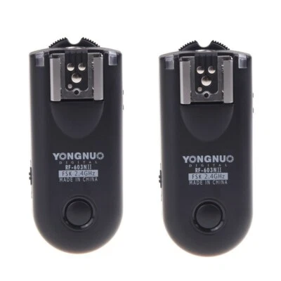 YONGNUO RF-603N II N1 2.4G Wireless Remote Trigger Transceiver for Nikon - Image 1 of 4