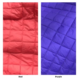QUILTED FABRIC Lining 2 cols Jackets Material Dress Clothing Upholstery Pets - Picture 1 of 9