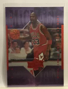 1999 UPPER DECK ATHLETE OF THE CENTURY MICHAEL JORDAN PURPLE #33 BULLS MSK - Picture 1 of 2