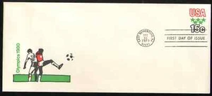 US. U596. 15c. Olympics 1980. #10 Plain FDC. MNH. 1979 - Picture 1 of 1