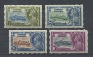 Northern Rhodesia KGV 1935 Silver Jubilee set mint o.g. hinged - Picture 1 of 1