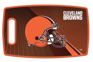 NFL Football Cleveland Browns Kitchen Bar Party 2 sided Cutting Board  - Bild 1 von 1