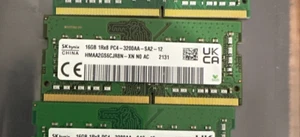 2 x 16GB DDR4 3200MHz 1Rx8 SODIMM Laptop Memory SK Hynix HMAA2gs6cjr8n-xn - Picture 1 of 1