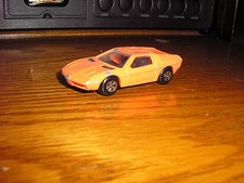 Vintage 1983 Ertl Diecast Toys Bmw Turbo Sports Car Orange