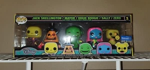 Funko Walmart Exclusive Nightmare Before Christmas Blacklight 5er-Pack GID - Bild 1 von 5