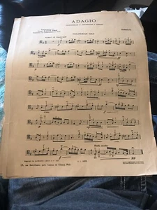 Corelli Adagio Orchestra Applebaum Cuerdas Raras Fuera de Impresión Paul Bezelaire 1925 - Imagen 1 de 8