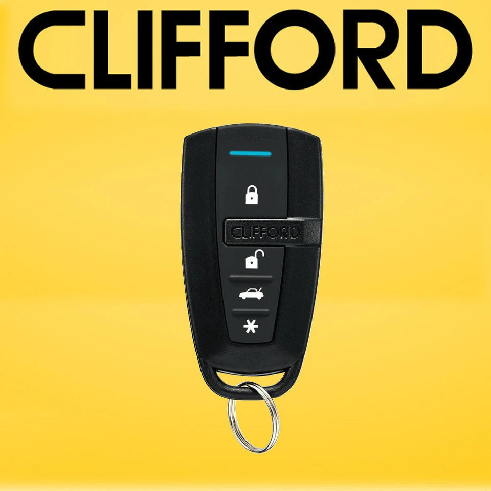 Clifford 7145X - 4 Button 1 Way Remote Control Alarm Remote Fob Clifford Alarms - Image 1 of 1